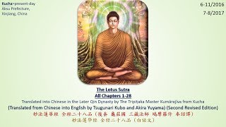 Lotus Sutra All 28 Chapters English Saddharma Pundarika Sutras Audiobook Part 2b of 3 1080P [upl. by Pallua]