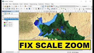 Display and Set The Map Scale Zoom In and Zoom Out [upl. by Ellesor]