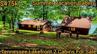 Tennessee Lakefront Cabins For Sale  Lake Homes For Sale In Tennessee  Tennessee Real Estate [upl. by Adnahc69]