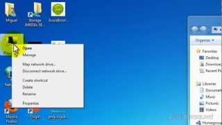 How to hide or show Hard Disk  Partition in Windows 7 [upl. by Ettezzus]