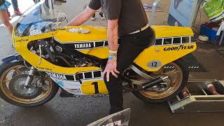 Beautiful YZR500 GP bike at FOS 2024 [upl. by Harahs]