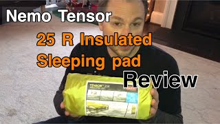 Nemo Tensor 25R Review amp Inflate with Trash bag and rubber band [upl. by Alemrac]