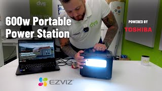 Portable Power with EZVIZ PS600 Ultimate Versatile Charging [upl. by Eileen857]