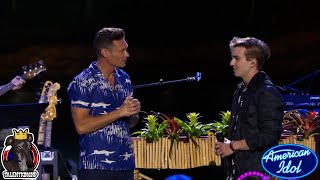 Kayko Full Performance amp Comments  Top 24 American Idol 2024 Disneys Aulani Resort in Hawaii [upl. by Regnig787]