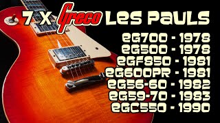 GRECO Les Paul Collection [upl. by Atinor]