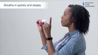 How to Use a Twisthaler Dry Powder Inhaler [upl. by Sidky]