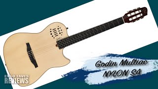 Godin Multiac Nylon SA  Review [upl. by Edmunda335]