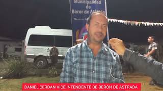 Daniel Cerdan vice intendente de Berón de Astrada [upl. by Attebasile]