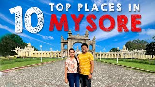 TOP 10 Places in Mysore  Mysore Tourist Places  Places to visit Mysore  Mysuru Tourist Places [upl. by Leese]