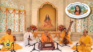 Kirtan With YSS Monks at Paramahansa Yogananda Smriti Mandir  2021 SRF World Convocation [upl. by Annav]