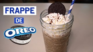 COMO HACER UN FRAPPE DE OREO ☕💙 Receta Facil y Rapida [upl. by Favrot105]