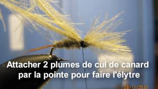 Fly tying nymphe en culdecanard [upl. by Annoek302]