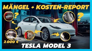 Tesla Model 3  Probleme Wartungskosten amp Schwachstellen [upl. by Clementia]