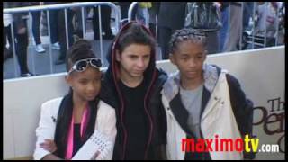 Jaden Smith Willow Smith Moises Arias quotThe Perfect Gamequot Premiere [upl. by Ahsitniuq]