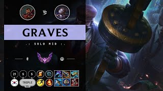 Graves Mid vs Orianna  KR Master Patch 149 [upl. by Saleem]