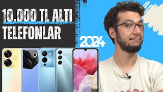 10000 TL ALTI EN İYİ TELEFONLAR OCAK 2024 [upl. by Nwahsor]