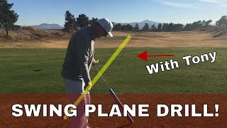 How to Swing On Plane with Tony Luczak PGA [upl. by Alroy717]