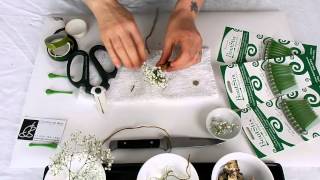 Crafting Corsages in three ways with BoutStix Magnet Stix [upl. by Ssyla896]