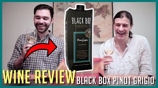 BLACK BOX  PINOT GRIGIO  Honest Review Small Boxed Wine [upl. by Ayanad343]