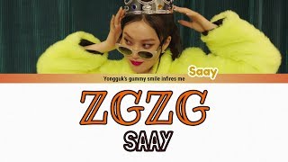 SAAY  ZGZG LYRICS HANROMENG [upl. by Yevrah811]