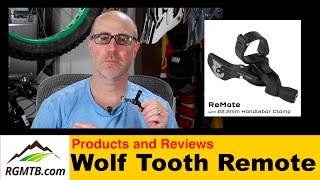 Product Review  Wolf Tooth Components ReMote  Upgrade your dropper seatpost [upl. by Tegdig]