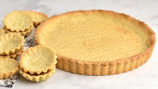 ALMOND TART SHELL RECIPE [upl. by Neall]