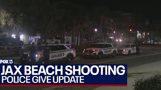 Jacksonville Beach police provide update on fatal active shooter incident [upl. by Vijar]