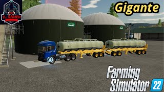 Scania puxando bitrem 9 eixos  Fazenda ponte funda  farmingsimulator22 chama caminhao [upl. by Afira]