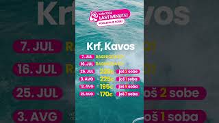 Kavos  Krf  Leto Za Mlade  Last Minute travel summer summertravel beach summervibes [upl. by Leanne791]