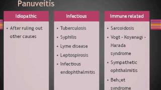 Ophthalmology  Uvea Class5 Panuveitis Part1 [upl. by Ttelrats]