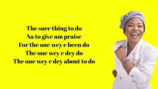 Mercy Chinwo – Sure Thing OFFICIAL LYRICS VIDEO [upl. by Cornela616]