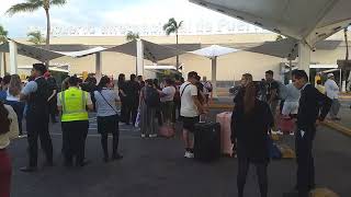 Fire Alarm at Puerto Vallarta Airport  Aug 2024 [upl. by Einnad505]