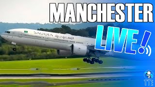 Manchester Airport Live Stunning Close Up GROUND OPS planespotting manchesterairportlive [upl. by Eineg]