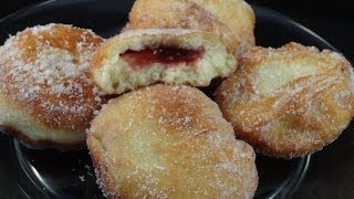 How to make jelly donuts doughnuts with yoyomax12 [upl. by Corly]