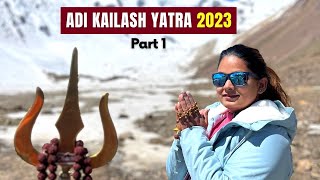 Adi Kailash Yatra 2023 Uttarakhand  Part 1  Kailash Mansarovar Route  DesiGirl Traveller Vlog [upl. by Yanrahs]