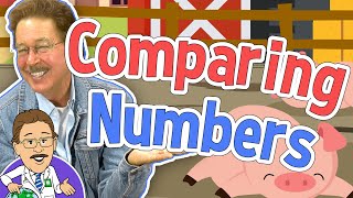 Comparing Numbers  Jack Hartmann [upl. by Holihs]