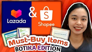 Lazada amp Shopee Haul  BOTIKA OWNERS MUSTBUY EDITION  Maureen Salazar [upl. by Yaron]