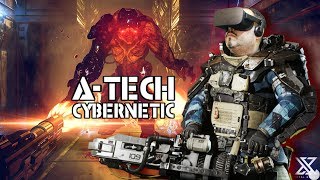 ATech Cybernetic VR  Un FPS bien hecho  Gameplay del nuevo escenario [upl. by Mcnully]