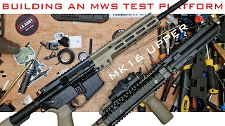 Tokyo Marui MWS MK16 Upper For Testing [upl. by Aidua]