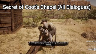 John Meets The Undertaker of Coots Chapel All Dialogues  RDR2 [upl. by Adeline]