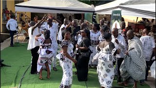 Coastal band performing live Adadamu special Abusua Kyirika by Samuel Owusu dance groove [upl. by Ecniuq]