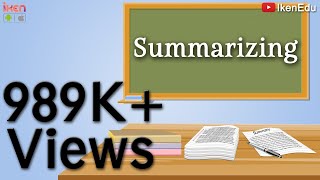 Summary Writing  Learn How to Write Summary  iKen  iKen Edu  iKen App [upl. by Hilbert]