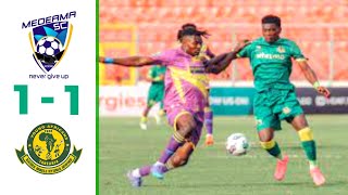 Medeama vs Young Africans 1  1 Highlights CAF Champions League [upl. by Atteirneh]