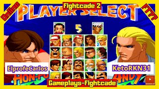 Real Bout Fatal Fury 2 Fightcade 2 ElprofeCarloso vs KetoRNK31 [upl. by Yznel118]