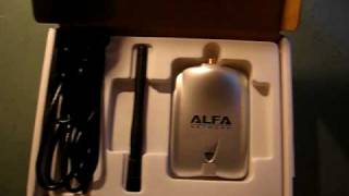 Alfa ALFA Network AWUS036H  500mW USB WLAN [upl. by Filiano]