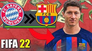 Accepterer Alle Transfers Challenge  FC Barcelona  FIFA 22 Dansk [upl. by Ayn]