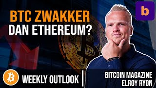 Bitcoin BTC zwakker dan Ethereum ETH  Weekly Outlook  TA en Nieuws  ETH ETF [upl. by Thgirw]