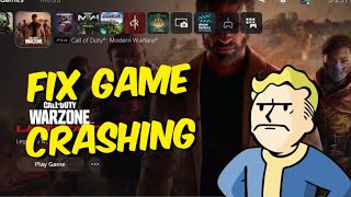 How To Fix PS5 Keeps Crashing When Playing Certain Games [upl. by Ihpen745]