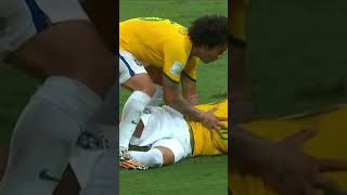 Terrible lesion de Neymar que lo deja sin mundial neymarjr brasil worldcup amazing injury [upl. by Janot175]