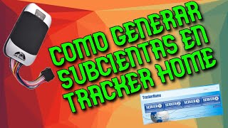 Como generar una subcuenta en Tracker Home [upl. by Bonny]